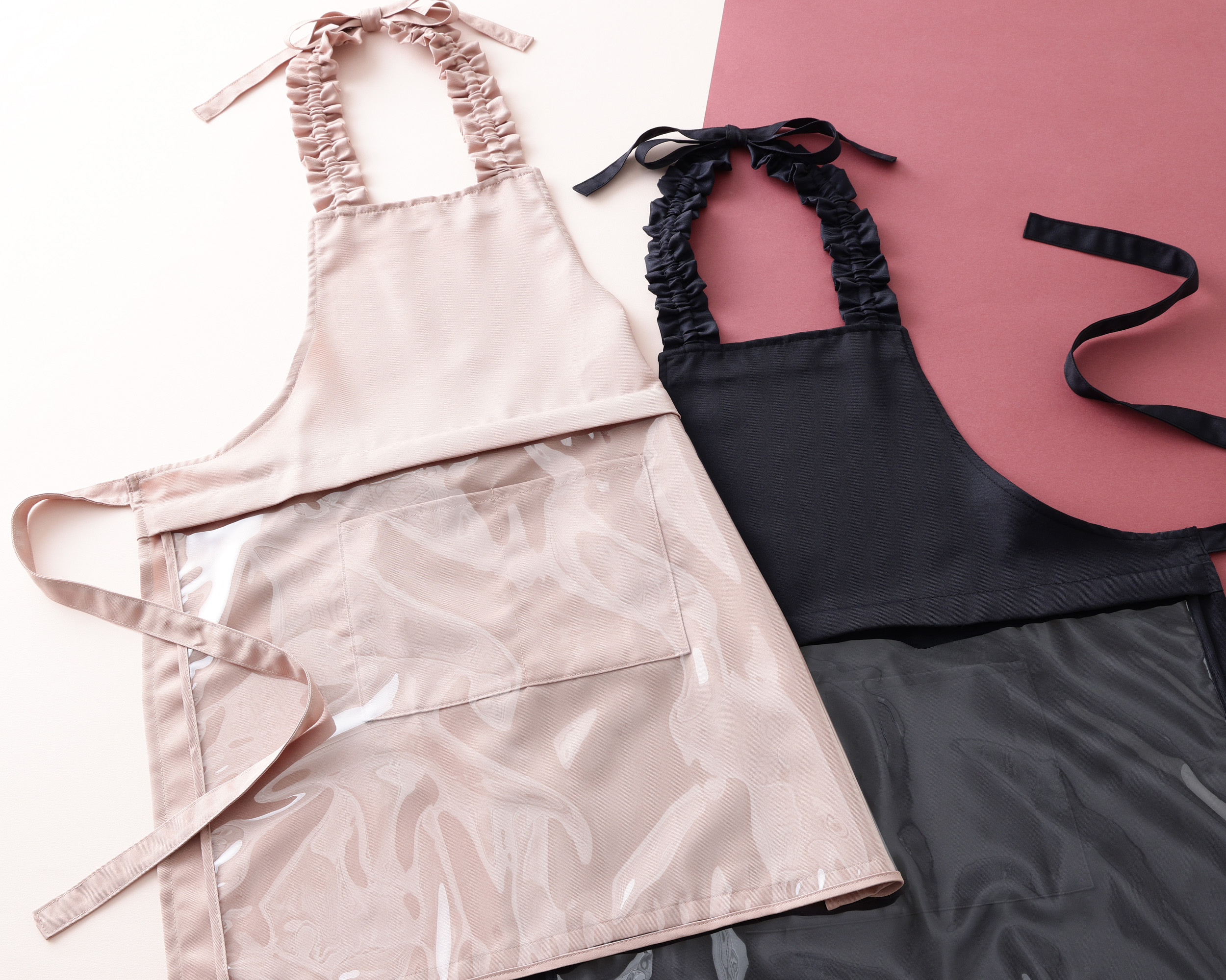 年末大掃除にむけて進化系エプロンが登場！“取り外せるビニールガード